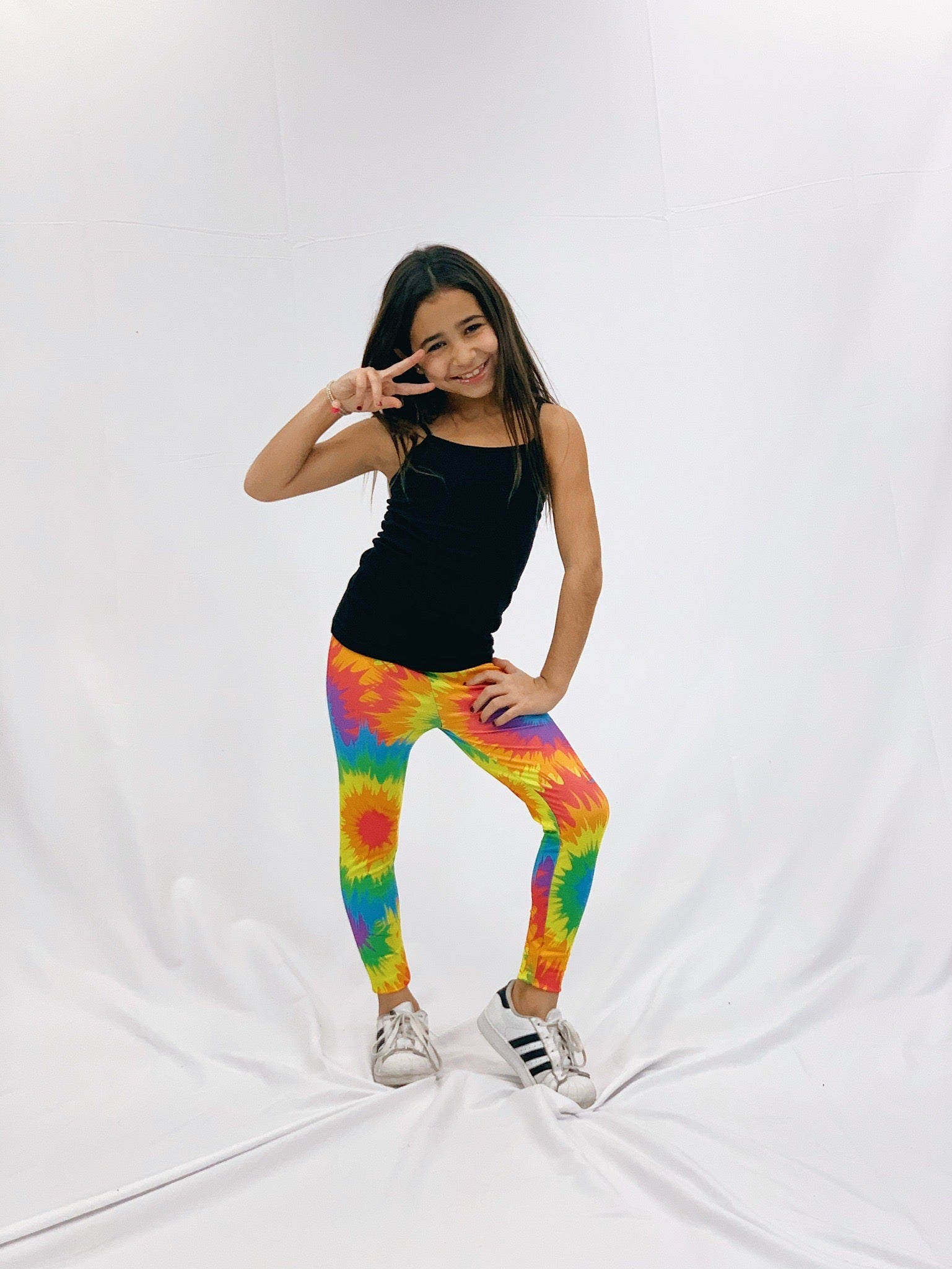 Tie Dye Kids Leggings