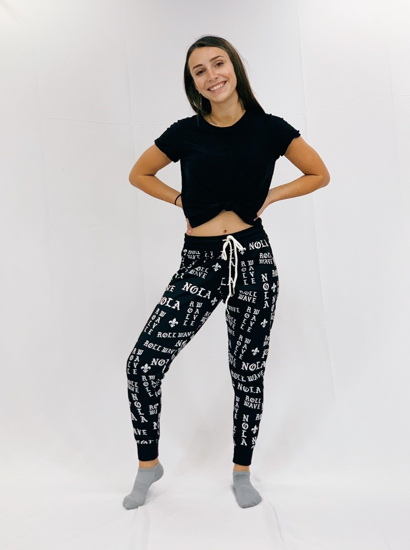 NOLA Gothic Letters Joggers