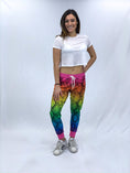 Load image into Gallery viewer, Rainbow Snakeskin Joggers