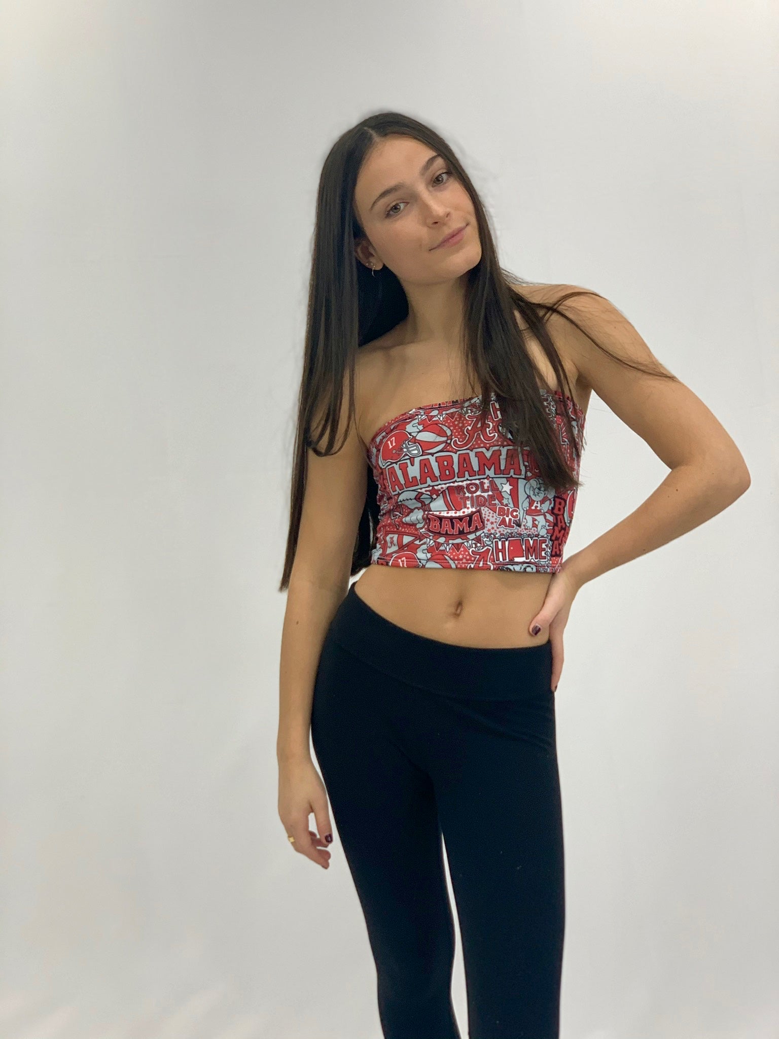 Alabama Collage Tube Top