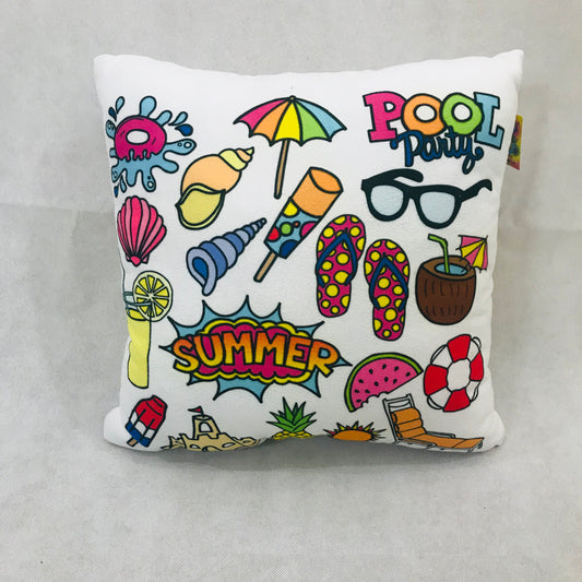 Summertime Throw Pillow