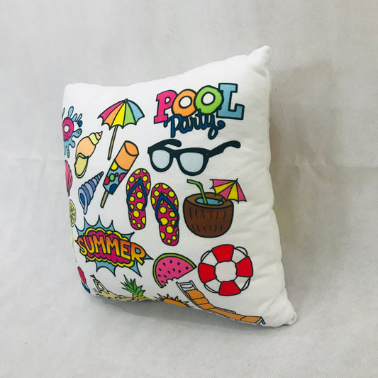 Summertime Throw Pillow