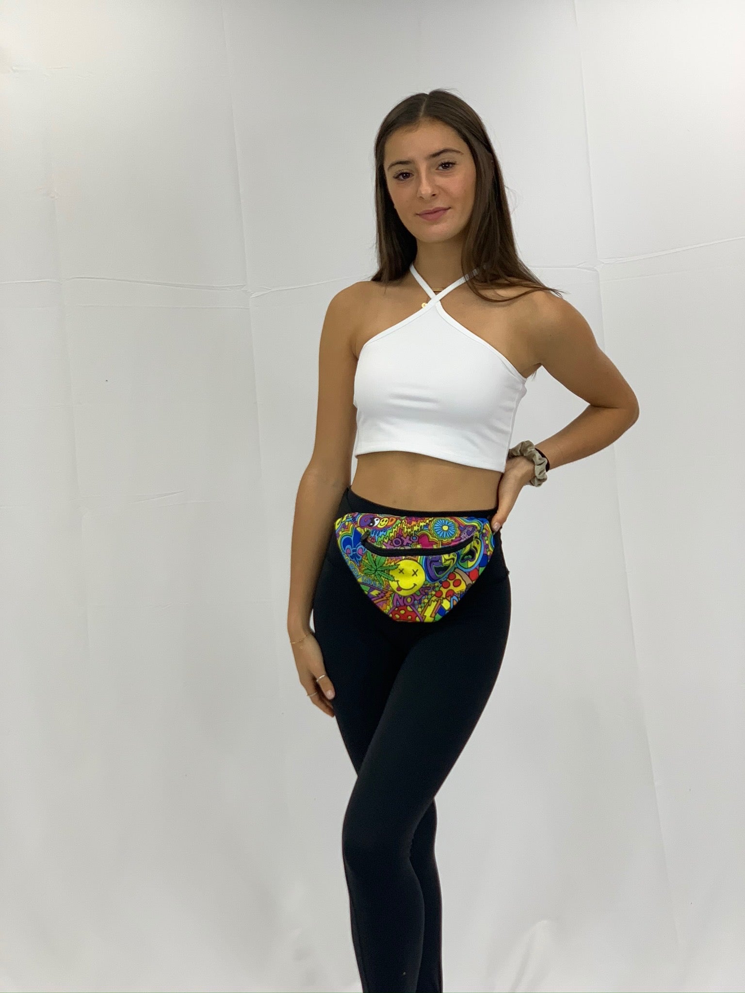 Mardi Gras Collage Fanny Pack