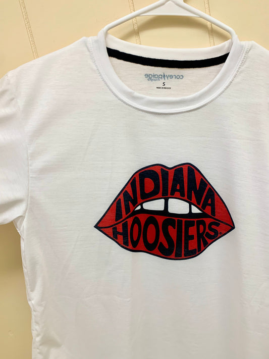 Indiana Hoosiers Lips T-Shirt