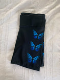 Load image into Gallery viewer, Blue Butterflies Bike Shorts