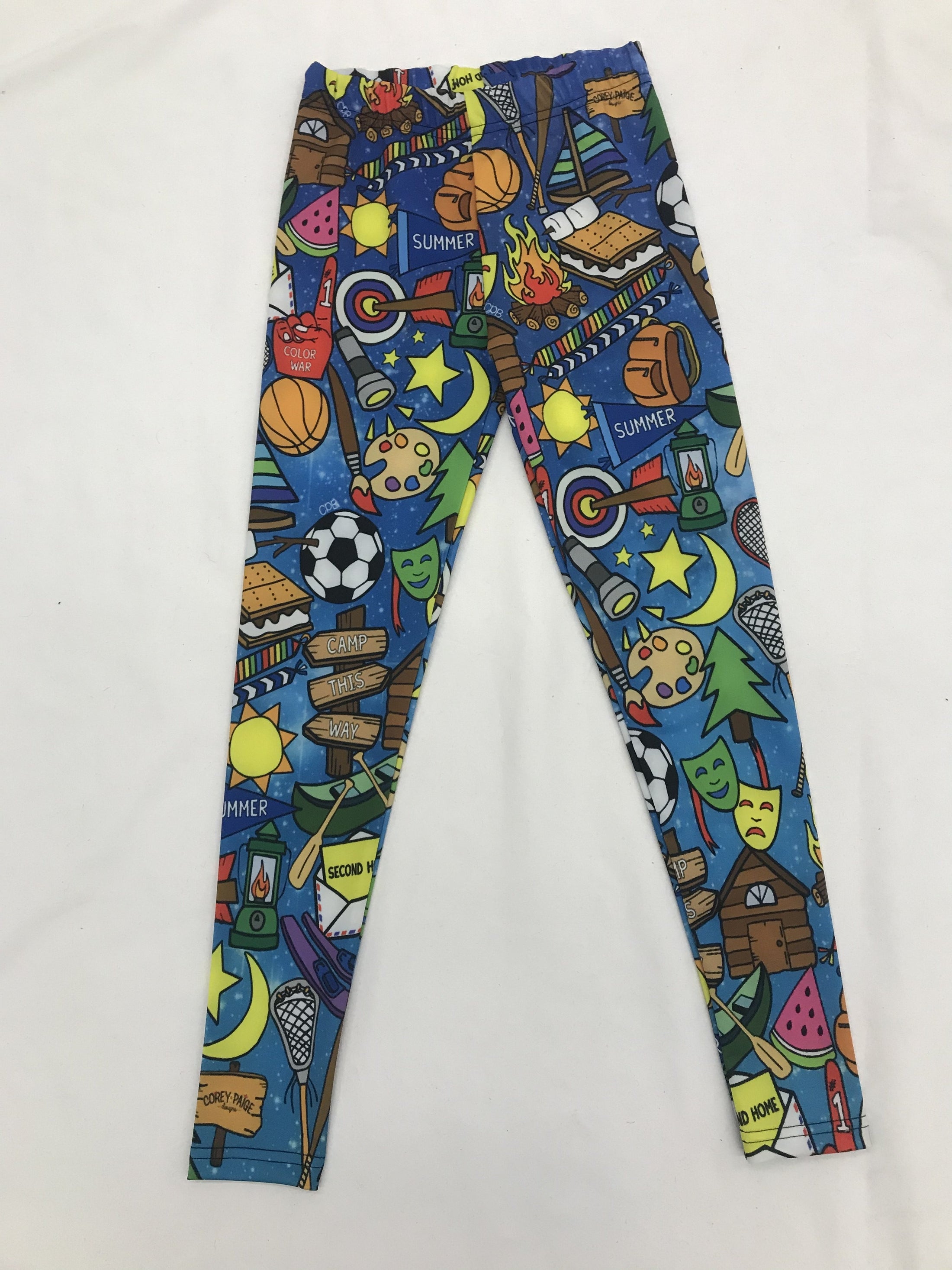 Galaxy Camp Kids Leggings