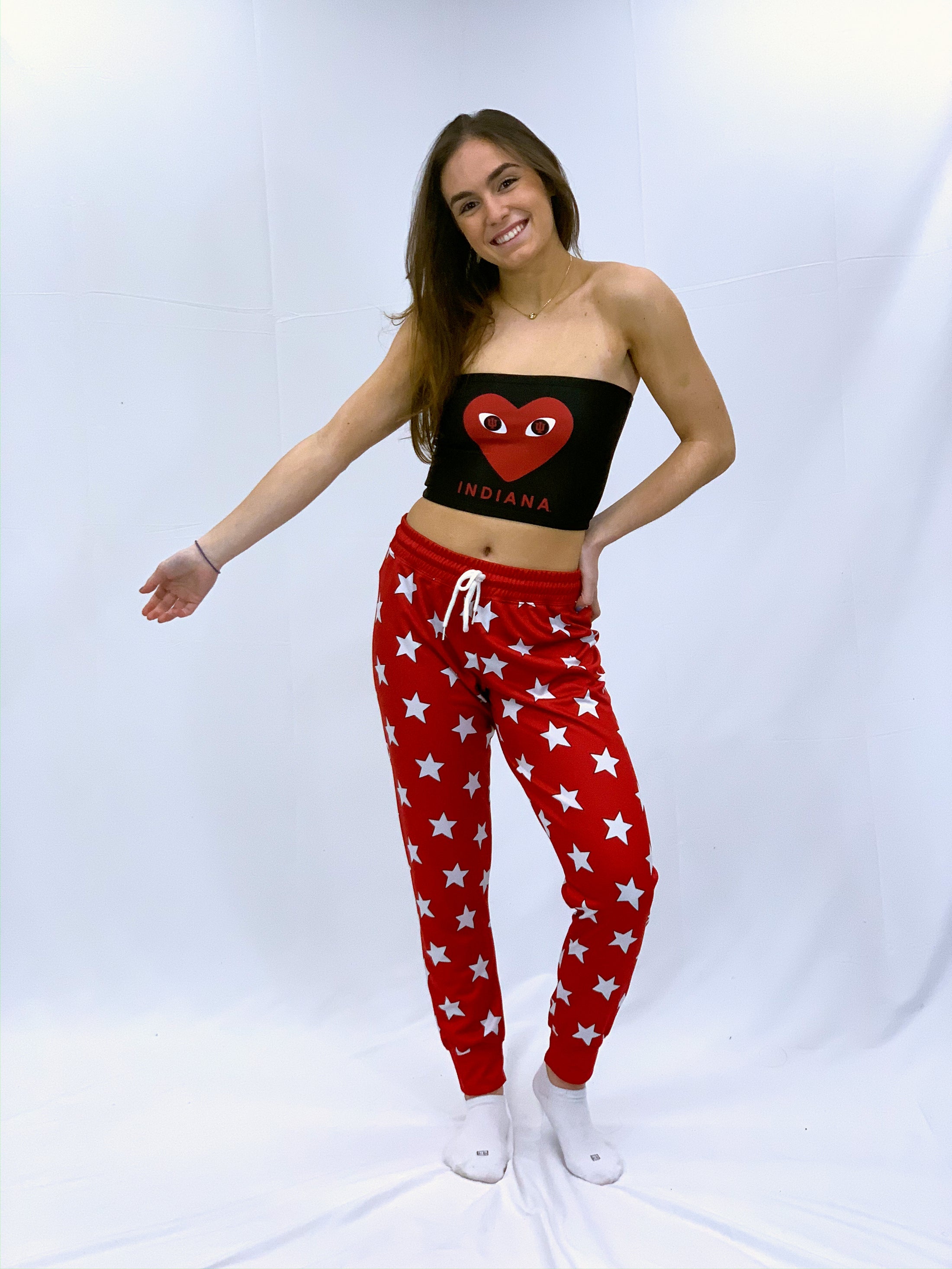 Indiana Trident Heart Tube Top