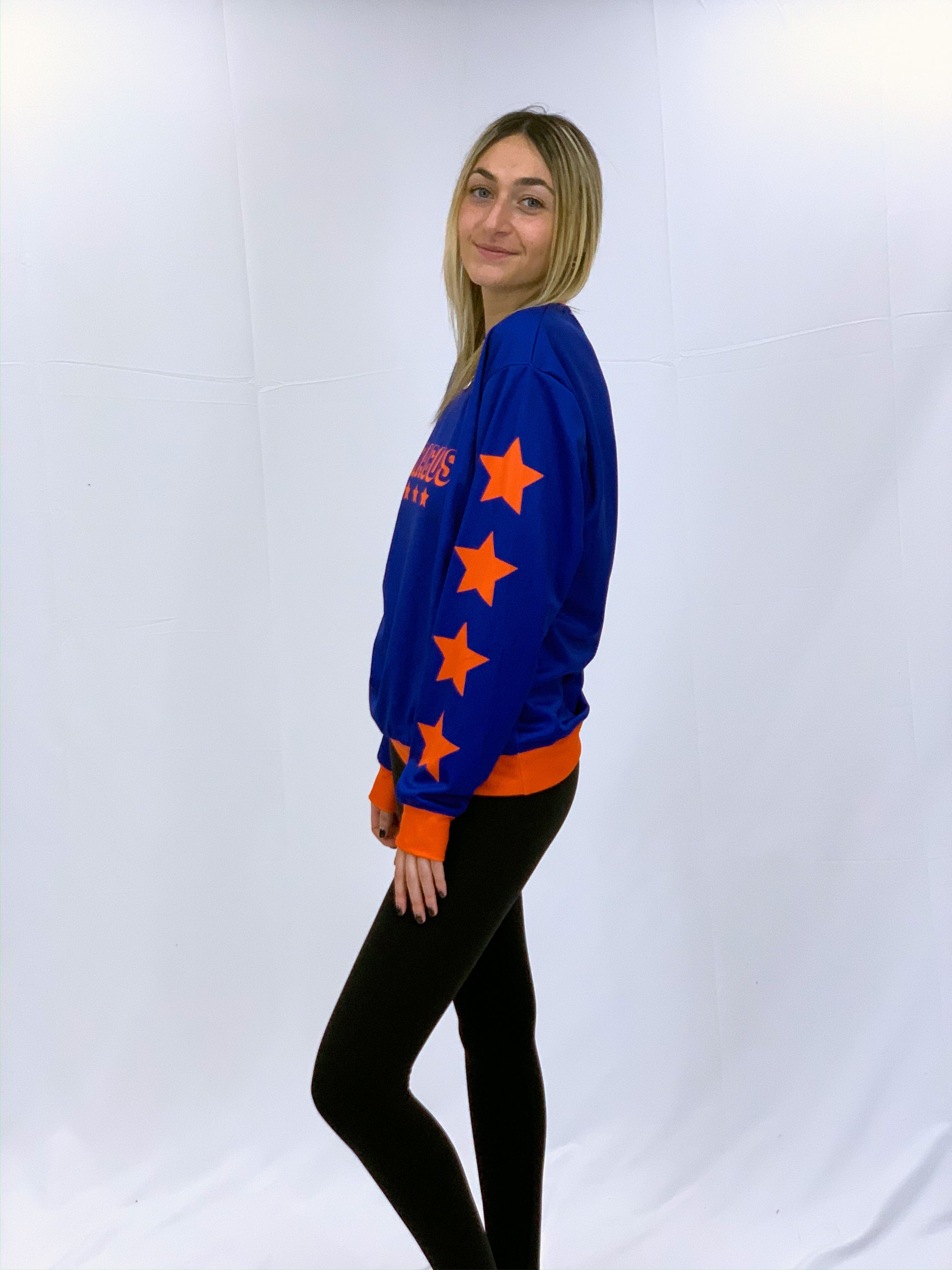 Syracuse Star Sleeves Crew Neck