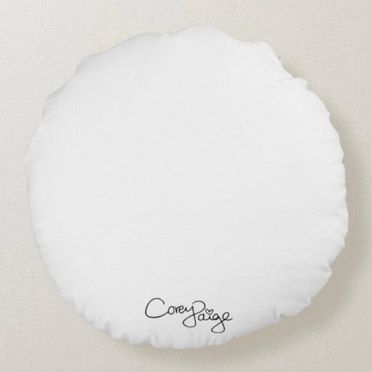 Rainbow Graffiti Hearts Happy Face Painting Pillow