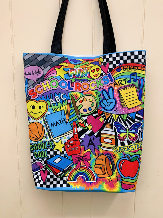 School Rocks Tote Bag