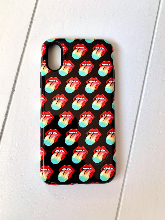 Rainbow Tongues iPhone Case