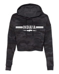 Load image into Gallery viewer, Indiana Lightning Bolt Stripe Black Camo Sweatshirt