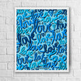 Load image into Gallery viewer, Graffiti Love Framed Print