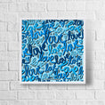 Load image into Gallery viewer, Graffiti Love Framed Print