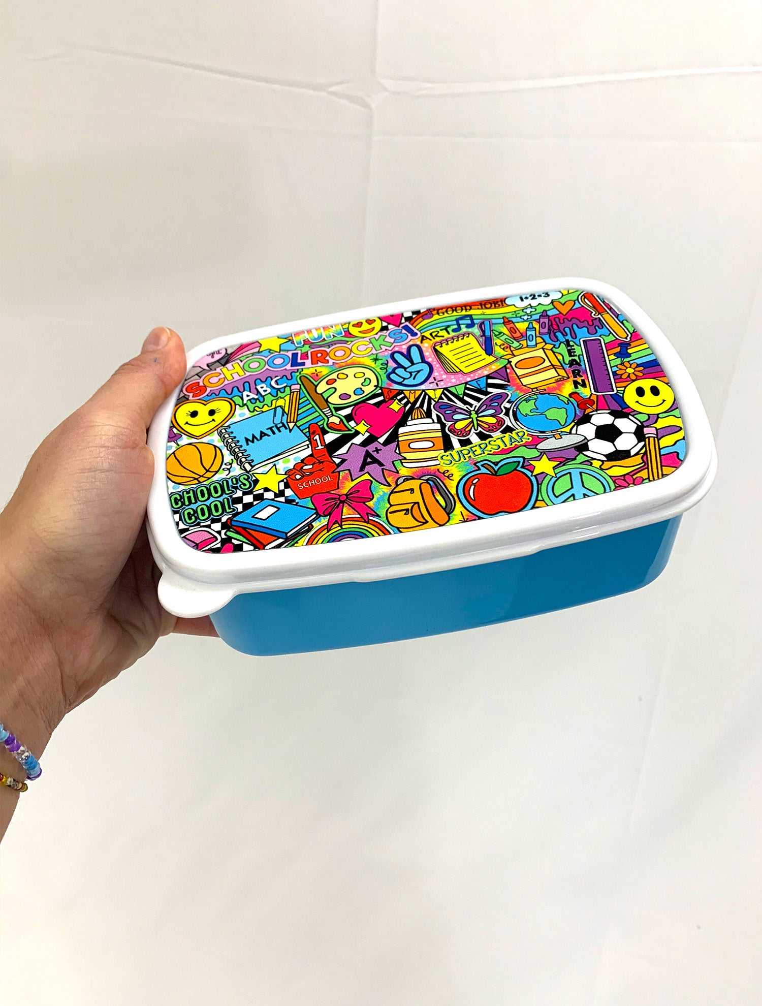 School Rocks Plastic Box
