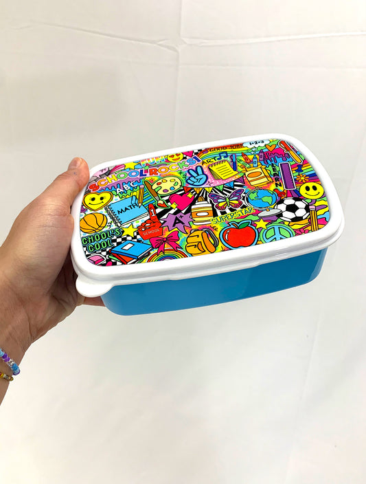 School Rocks Plastic Box