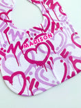 Load image into Gallery viewer, Electric Love Baby Bib