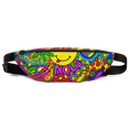 Load image into Gallery viewer, Mardi Gras Collage Fanny Pack