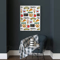 Load image into Gallery viewer, New York Pattern Framed Print