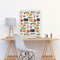 Load image into Gallery viewer, New York Pattern Framed Print