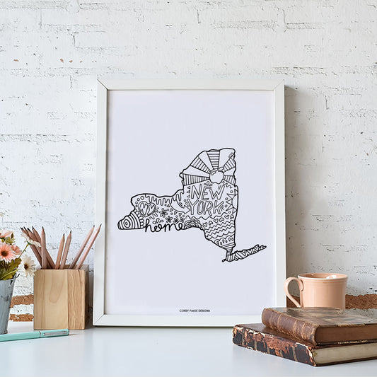 State Pride Framed Print