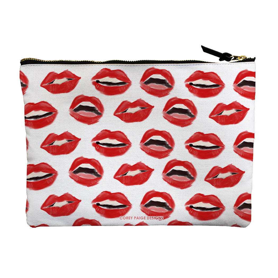 Painted Lips Accessory Pouch