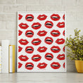 Load image into Gallery viewer, Painted Lips Framed Print