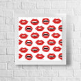 Load image into Gallery viewer, Painted Lips Framed Print