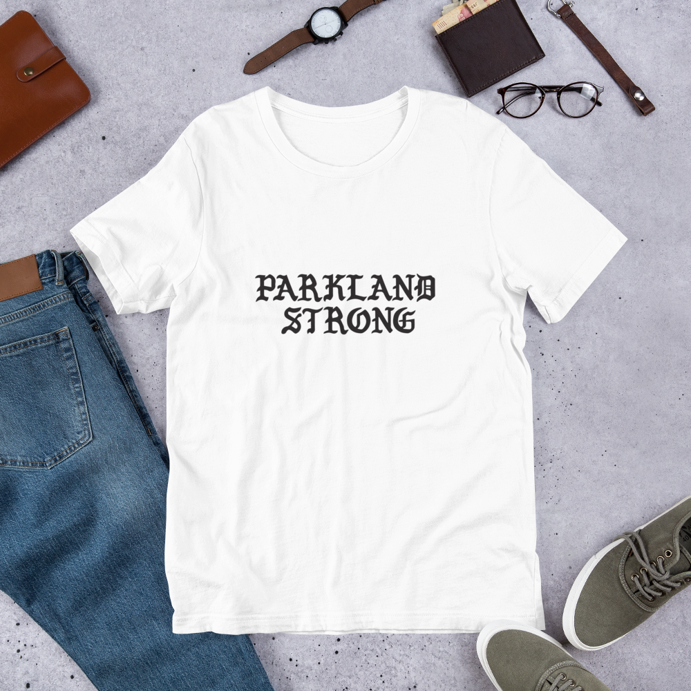 Parkland Strong Gothic Letters T-Shirt