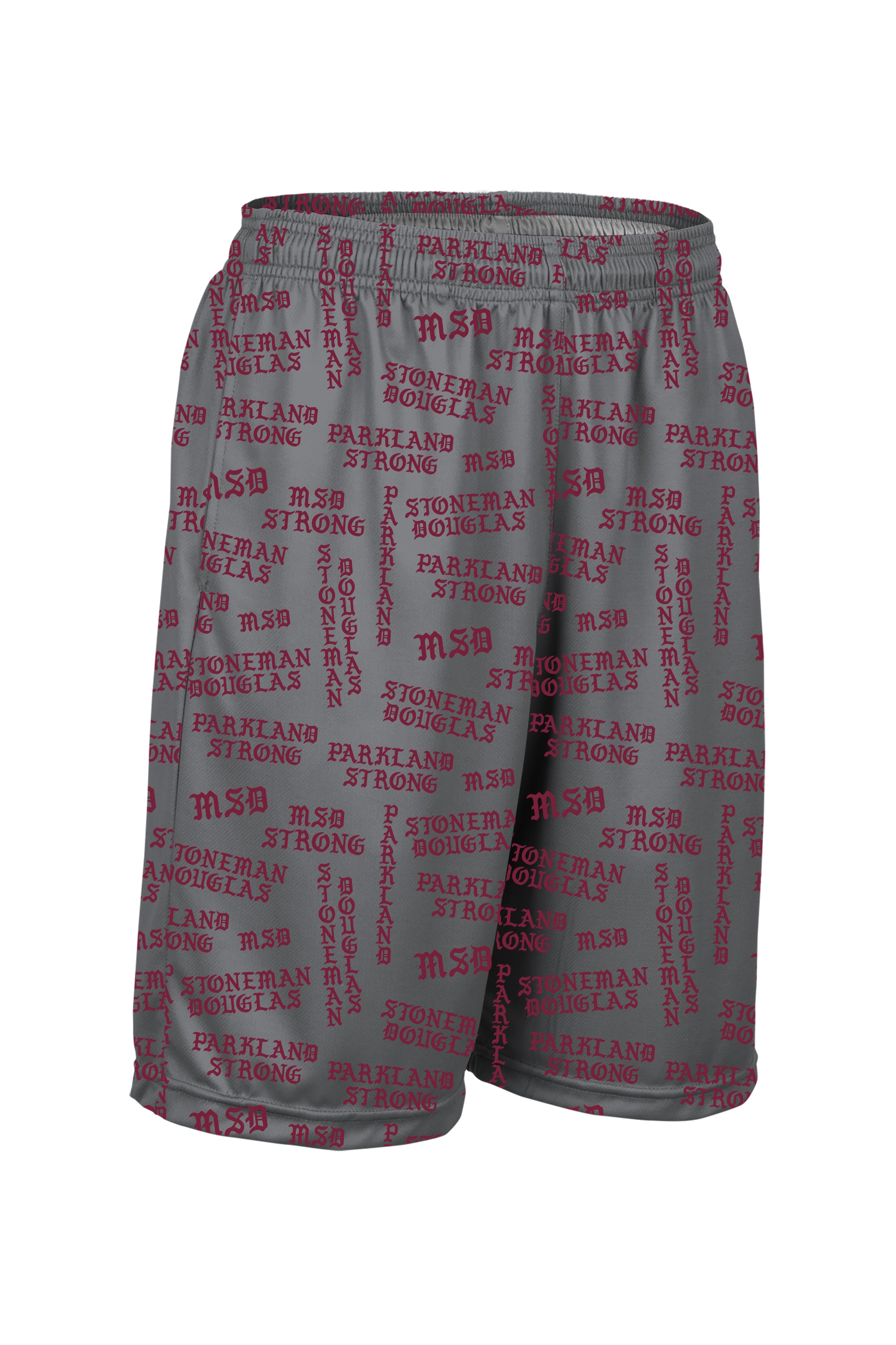 Parkland Strong Gothic Letters Men's Shorts