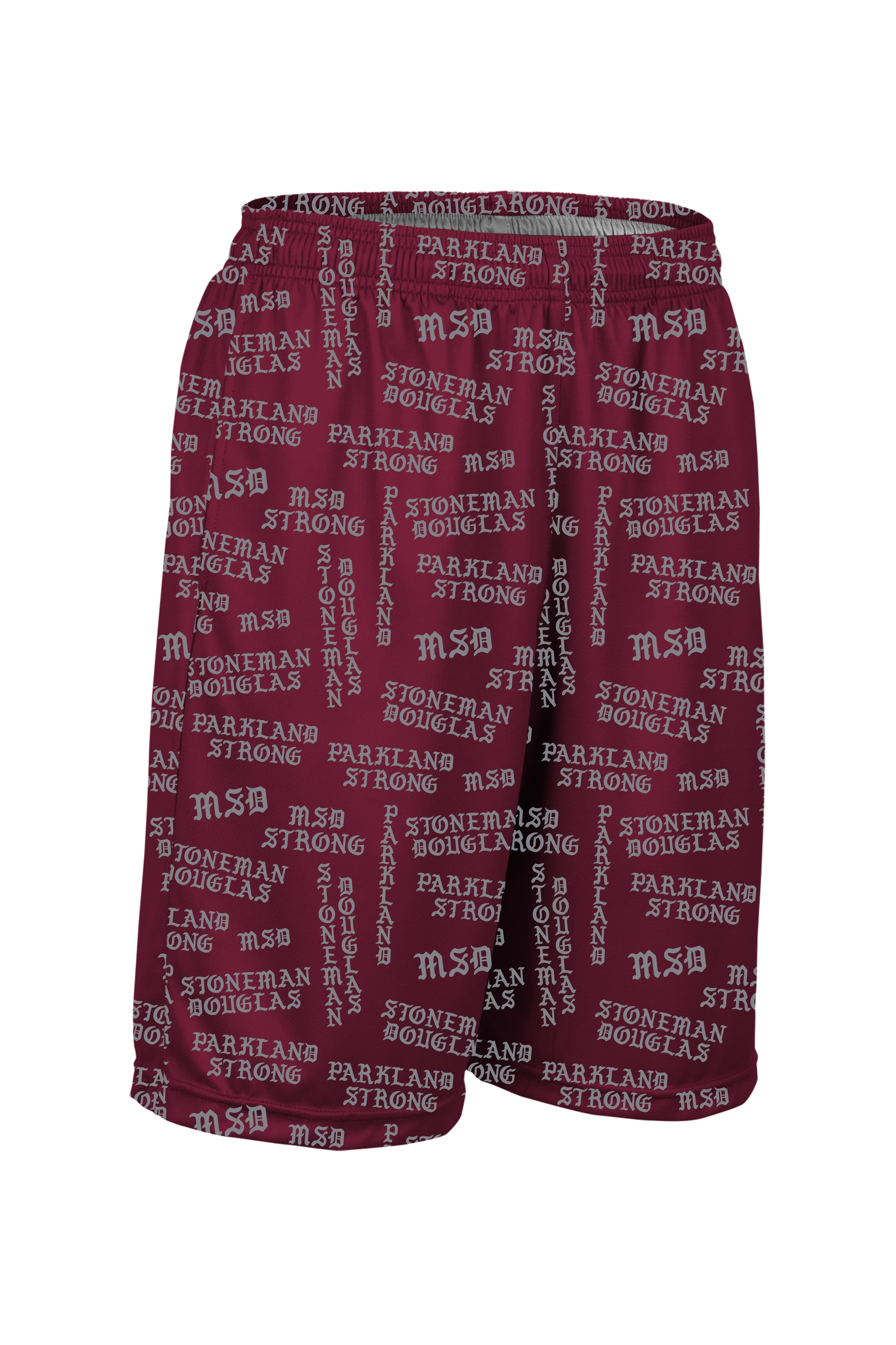 Parkland Strong Gothic Letters Men's Shorts