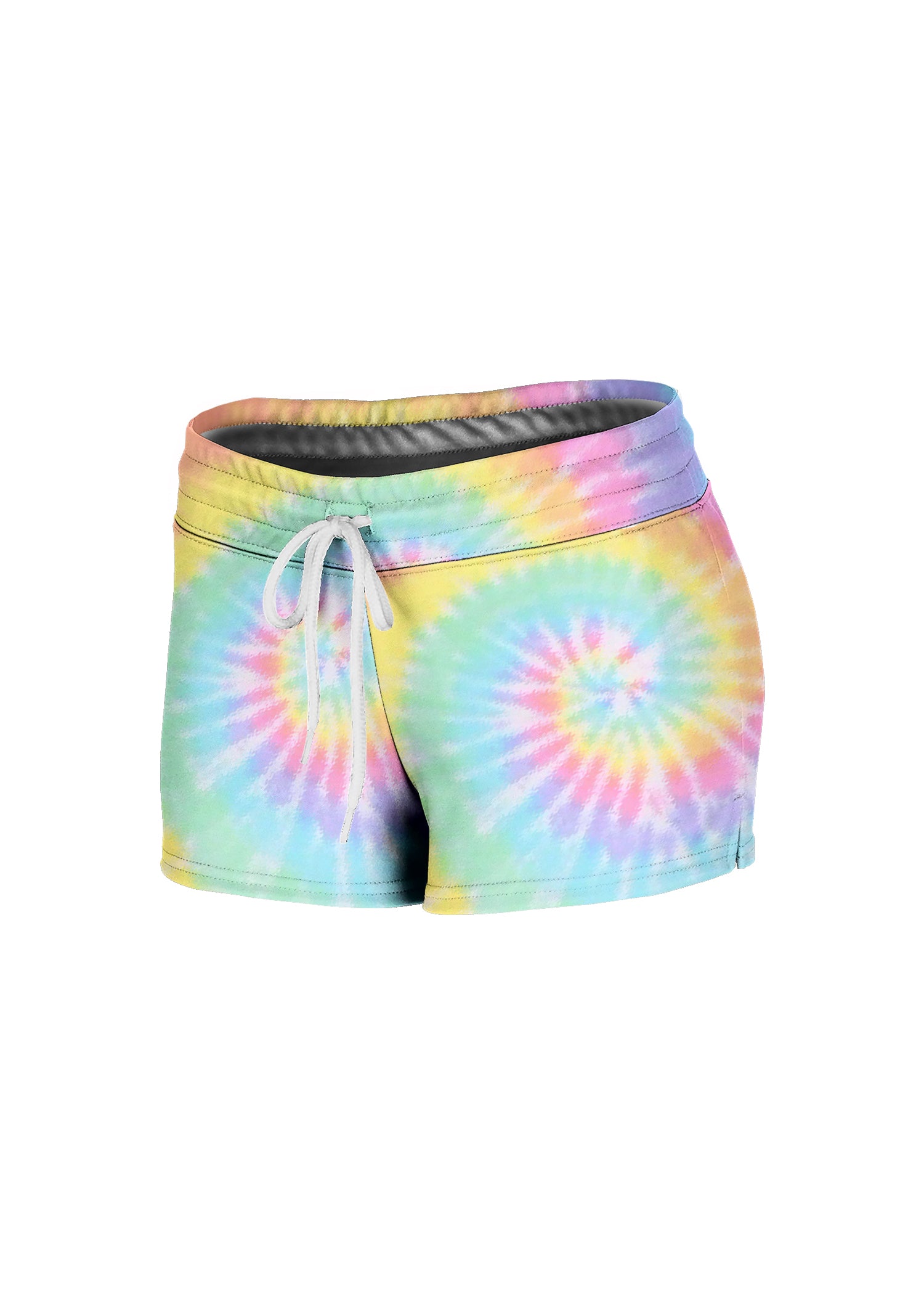 Pastel Tie Dye Shorts