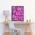 Load image into Gallery viewer, Graffiti Love Framed Print