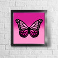 Load image into Gallery viewer, Ombré Butterfly Framed Print
