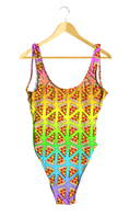 Load image into Gallery viewer, Pizza Rainbow One-Piece
