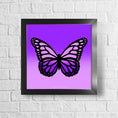 Load image into Gallery viewer, Ombré Butterfly Framed Print