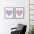 Load image into Gallery viewer, Butterfly Heart Framed Print