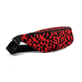 Load image into Gallery viewer, Red Cheetah Fanny Pack