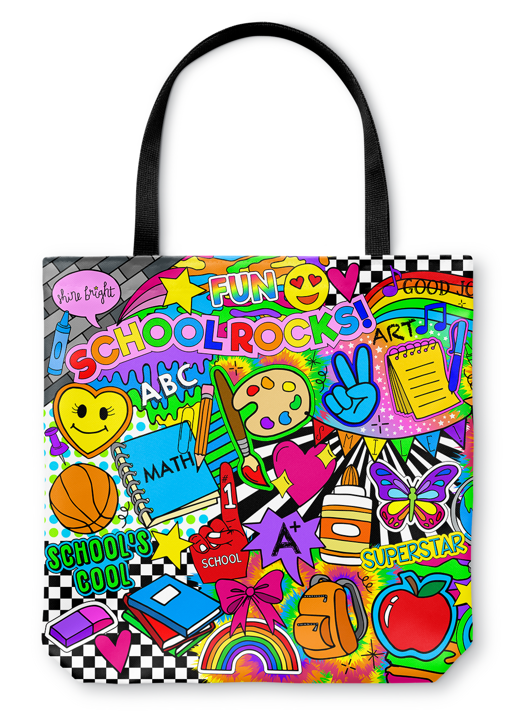 School Rocks Tote Bag