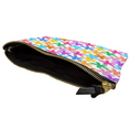 Load image into Gallery viewer, Colorful Painted Flowers Accessory Pouch