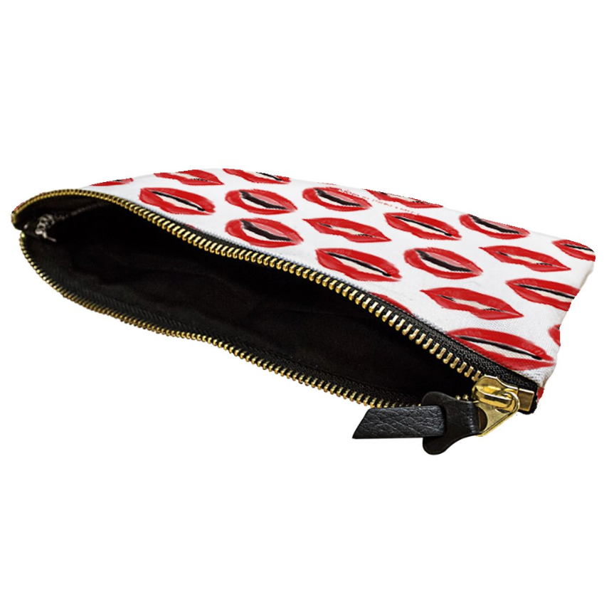 Painted Lips Accessory Pouch