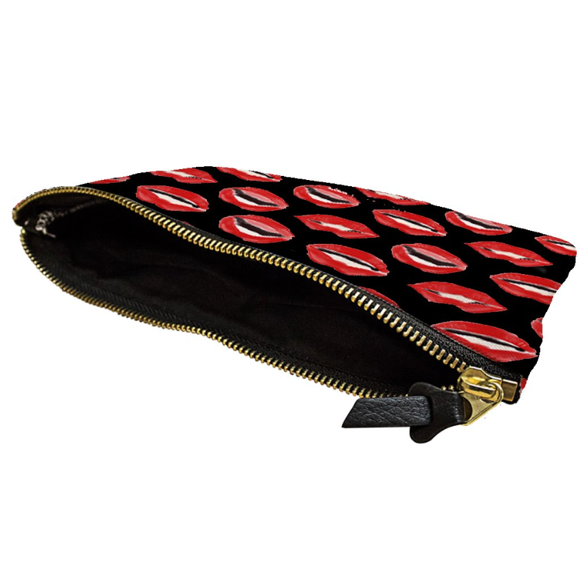 Painted Lips Accessory Pouch