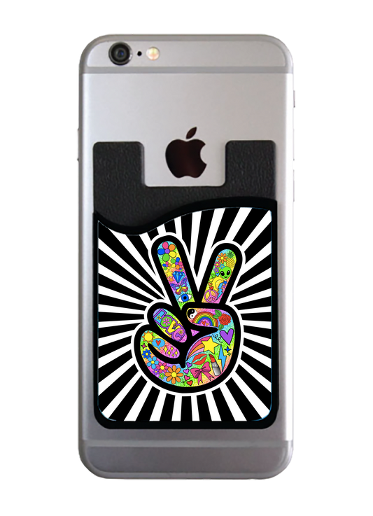 Peace Out Card Caddy
