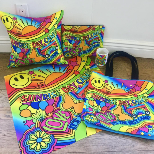 Sunrise Day Camp Accessory Pouch