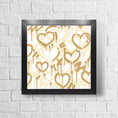 Load image into Gallery viewer, Tan Electric Love Framed Print