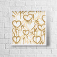 Load image into Gallery viewer, Tan Electric Love Framed Print