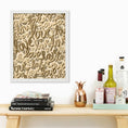 Load image into Gallery viewer, Graffiti Love Framed Print