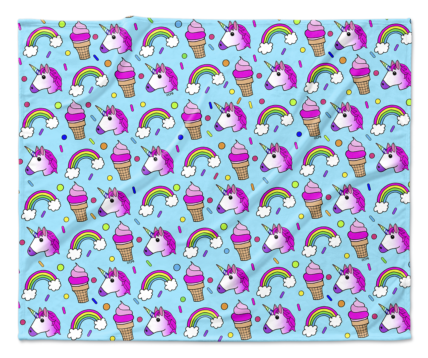 Unicorns & Rainbows Blanket