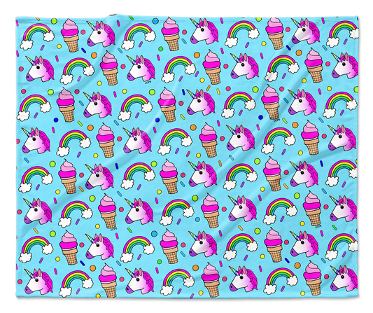 Unicorns & Rainbows Blanket