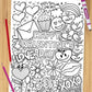 Valentine's Day Coloring Sheet Pack